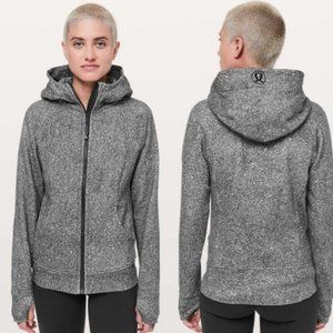 lululemon athletica Gray Hooded Jacket